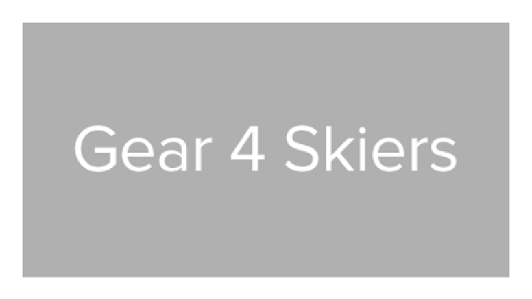 Gear 4 Skiers Website